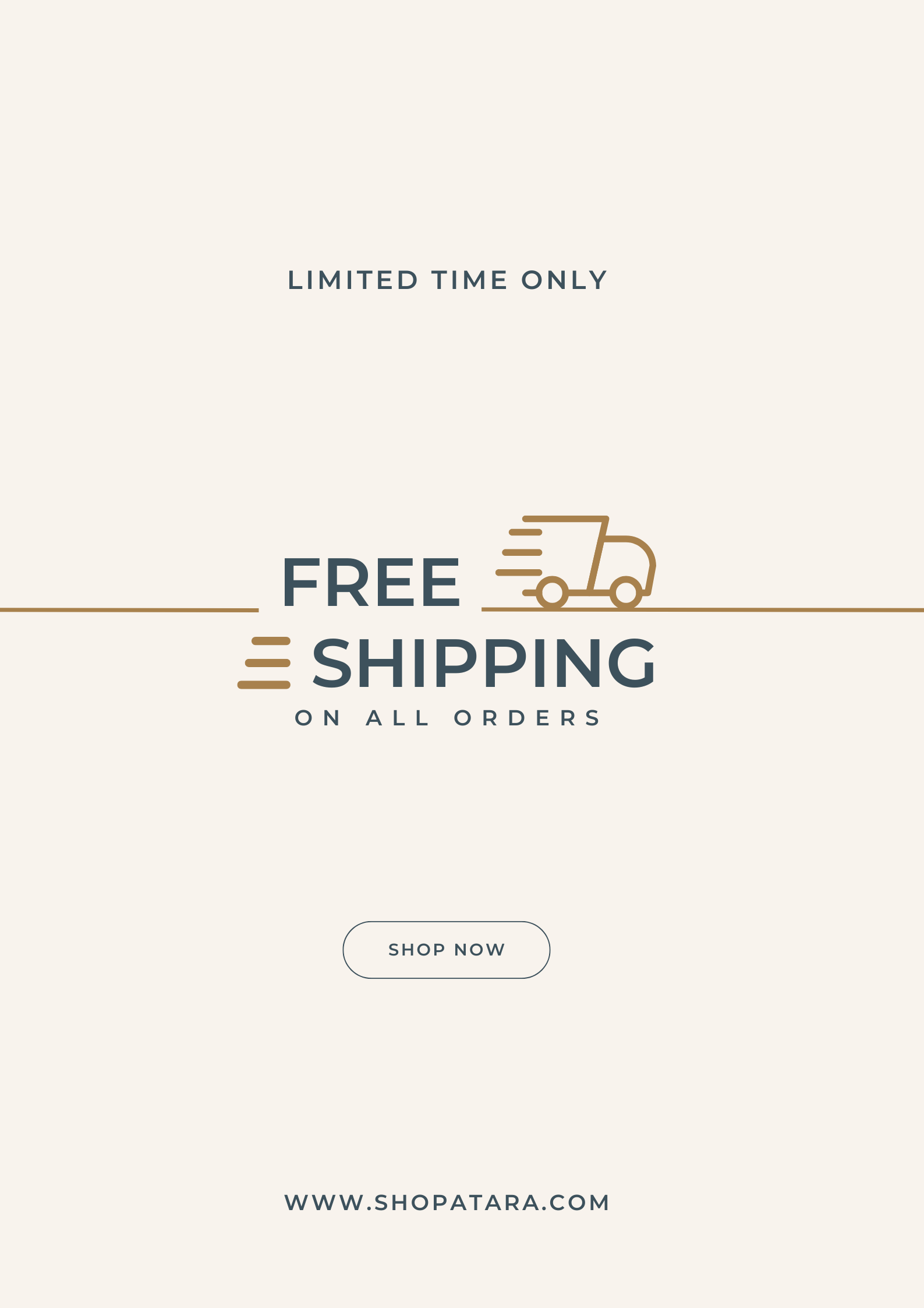 free shipping flyer